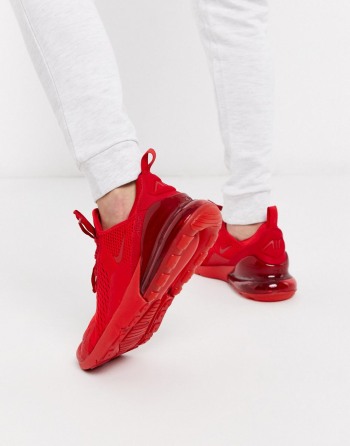 Nike Air Max 270 Crvene - Muške Tenisice | 09436DQUH